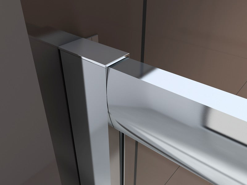 Douche en niche avec porte coulissante EX505