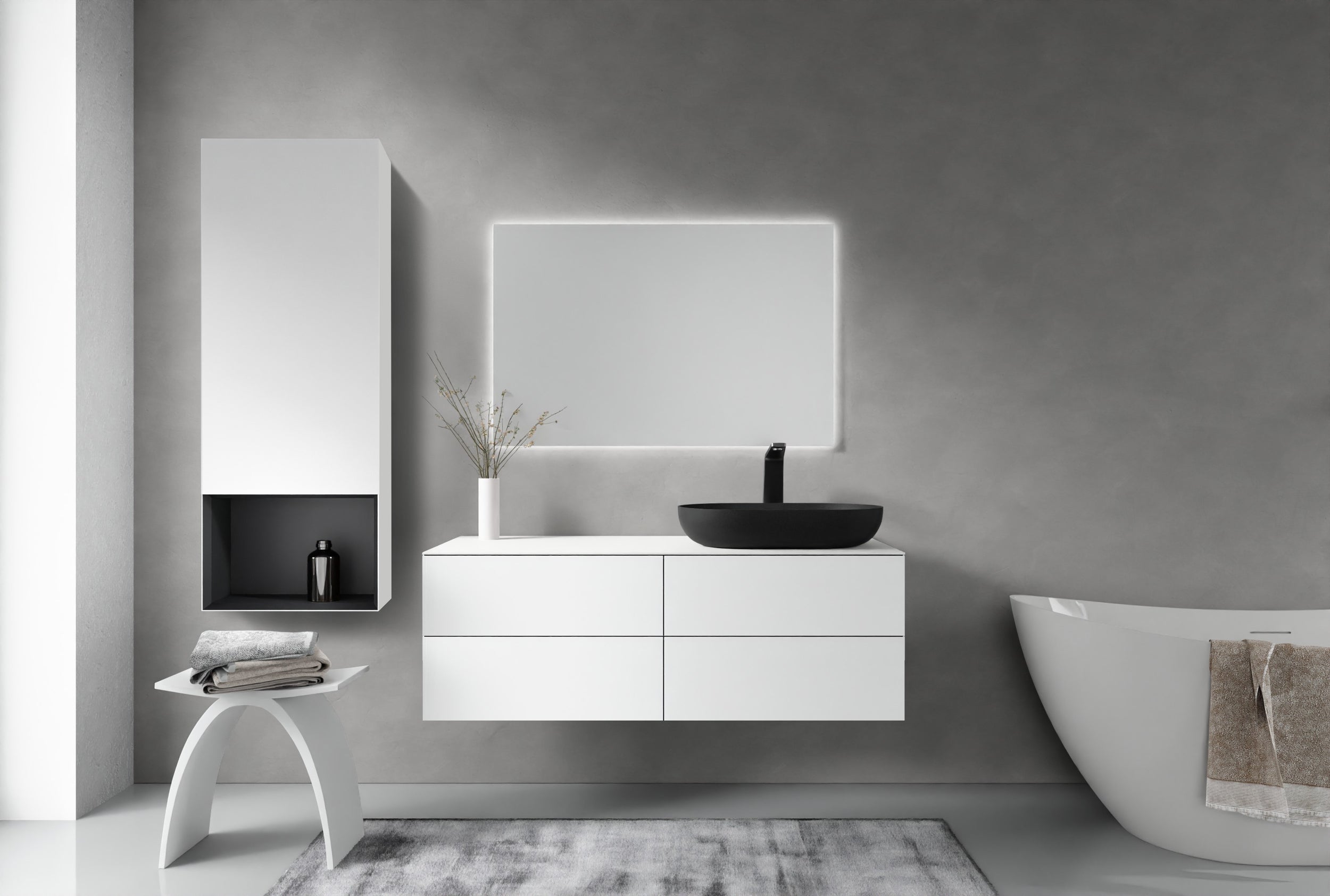Meuble salle de bain ARCTIC 1200