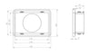 Porte-serviettes mural SDLHH60 en laiton