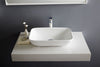 Top basin countertop basin NT3155 - ceramic - 58 x 38,5 cm