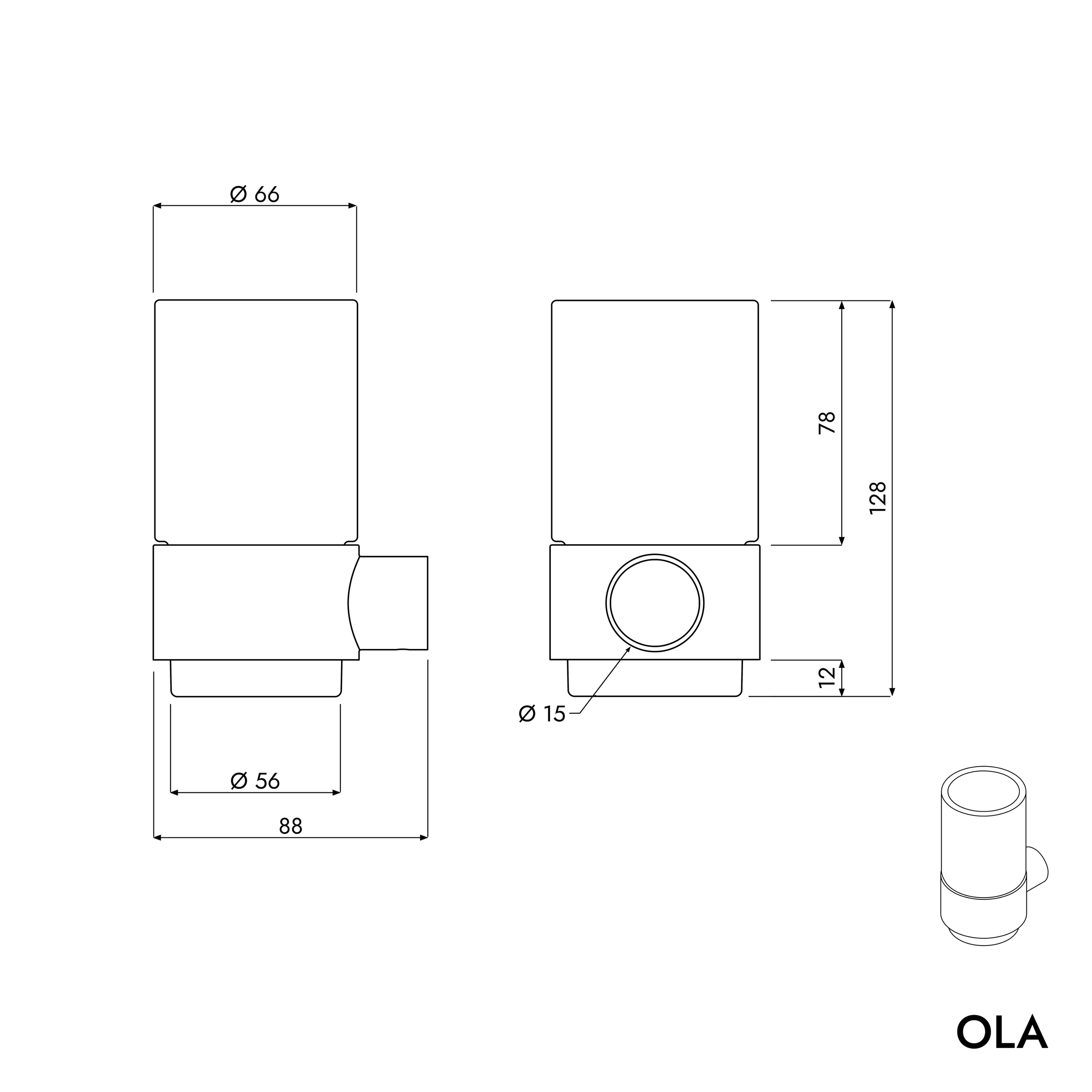 Zahnputzbecher OLA