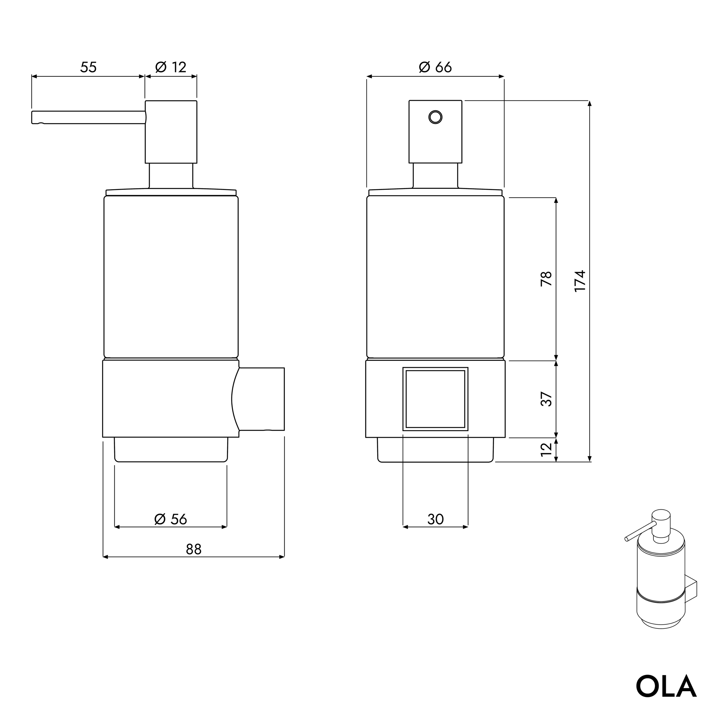 Seifenspender OLA