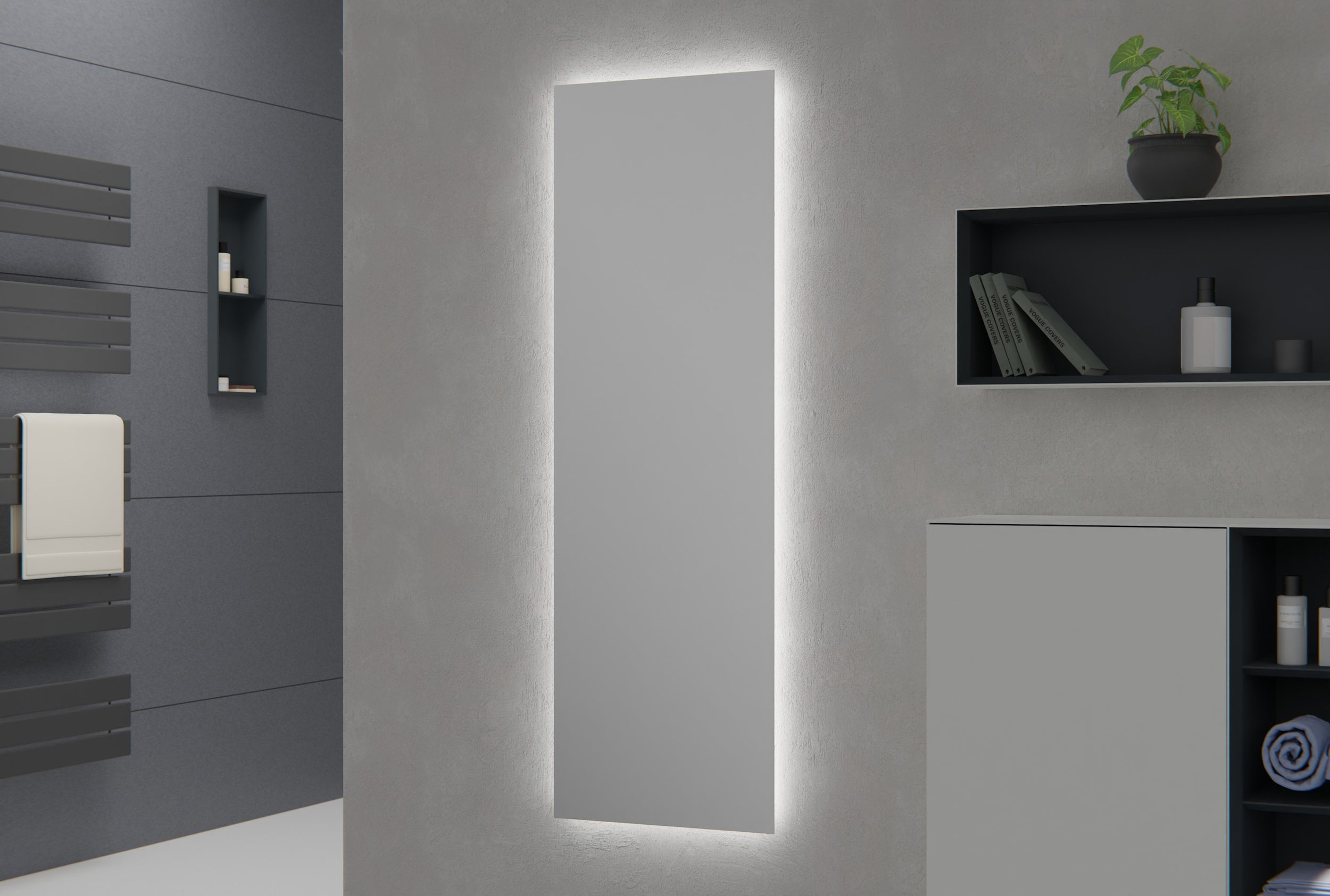 Miroir lumineux LED salle de bain 2137