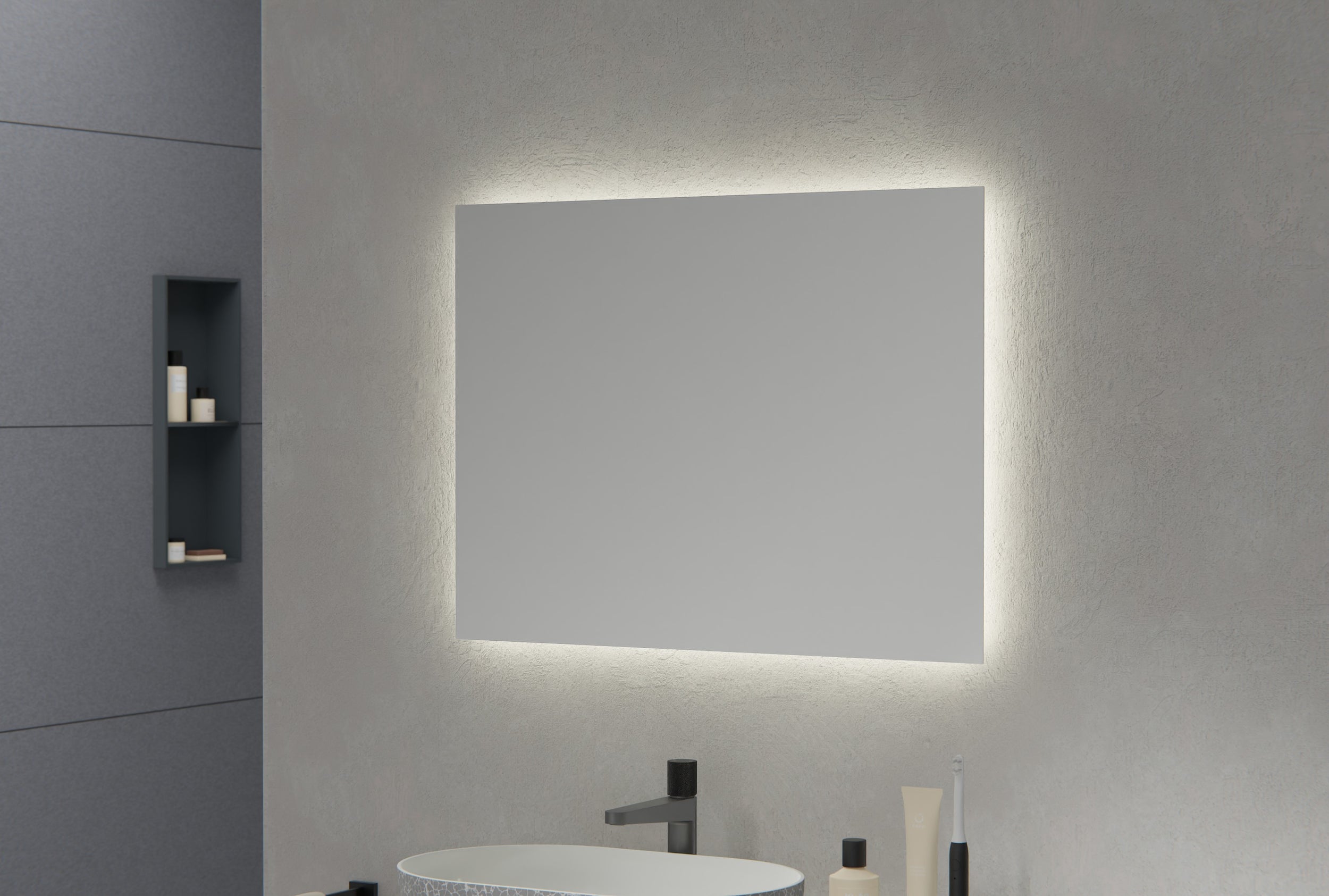 Miroir lumineux LED salle de bain 2137