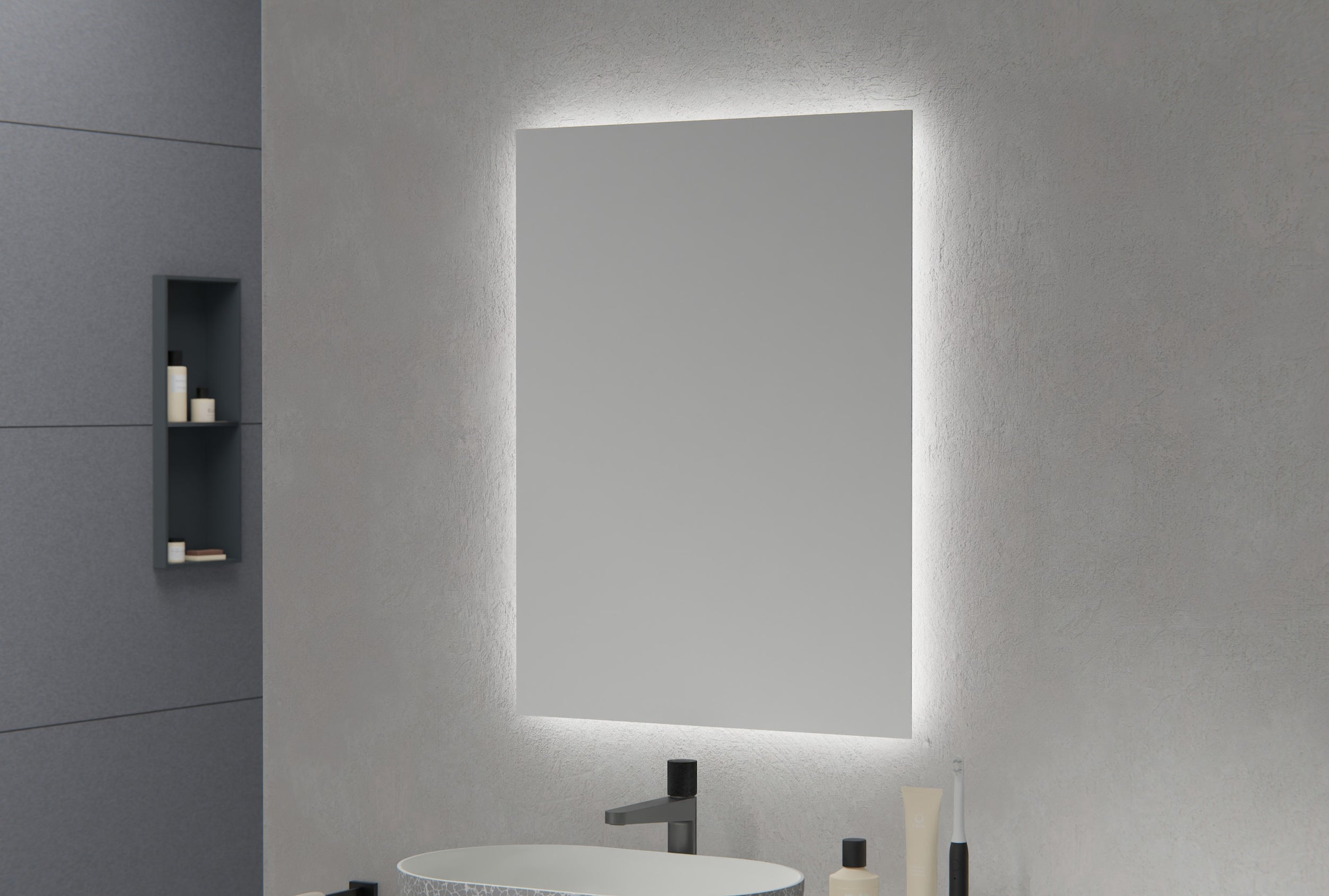 LED illuminated mirror bathroom mirror 2137