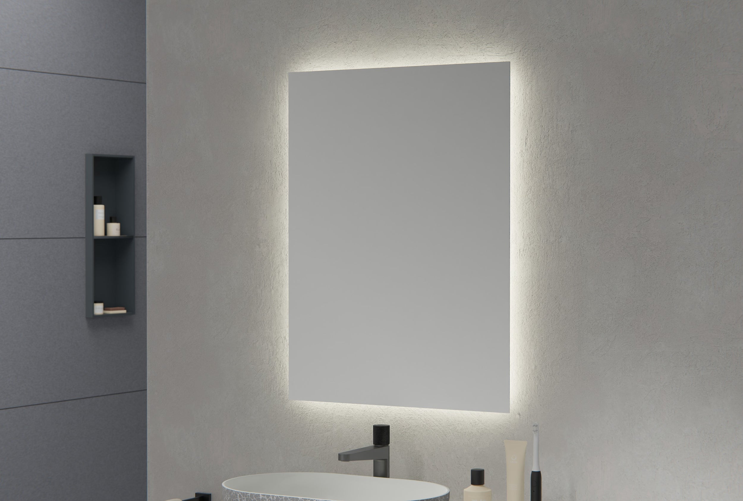 Miroir lumineux LED salle de bain 2137