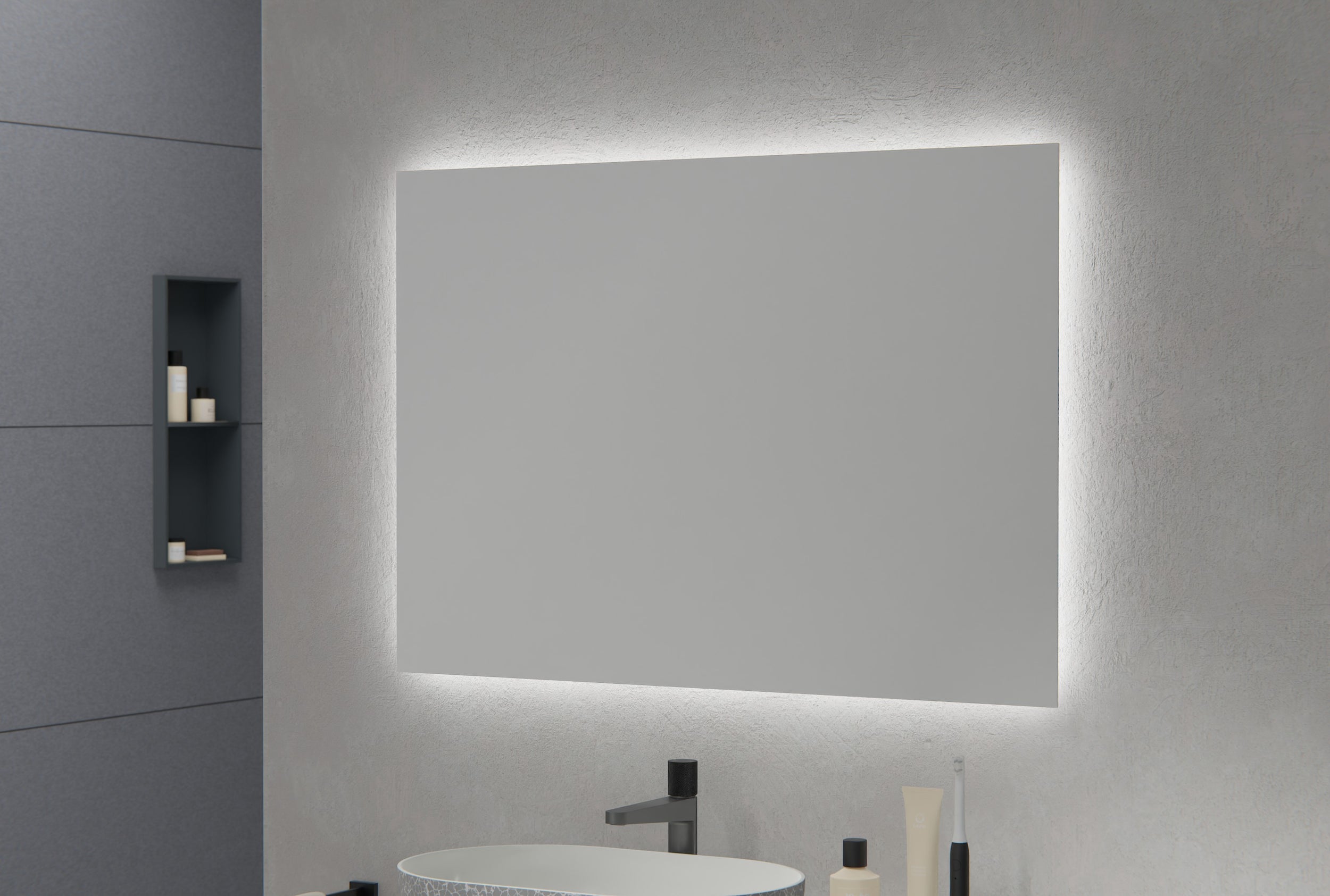 Miroir lumineux LED salle de bain 2137