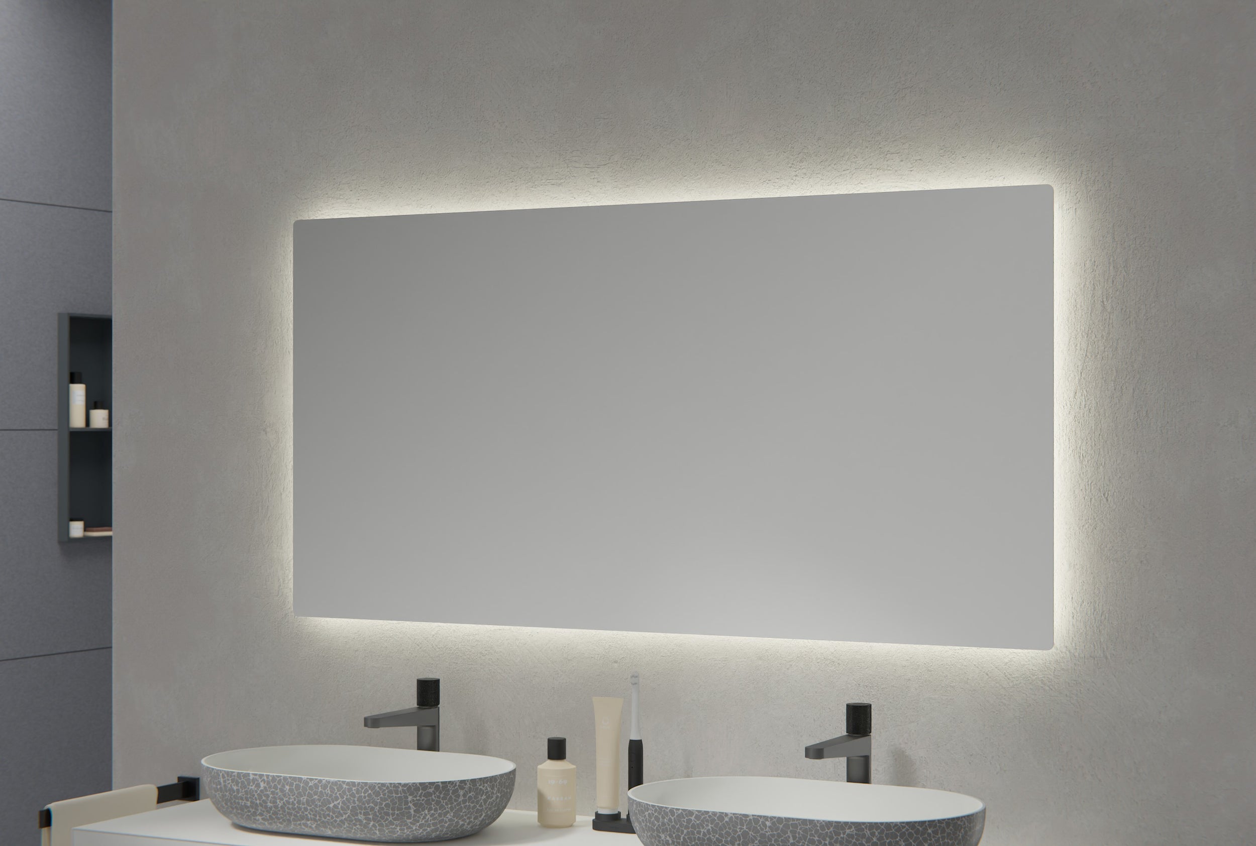 Miroir lumineux LED salle de bain 2137