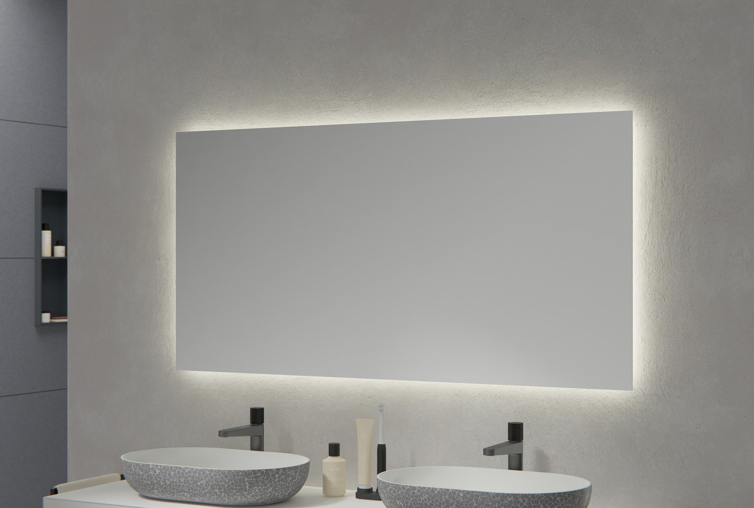 LED illuminated mirror bathroom mirror 2137