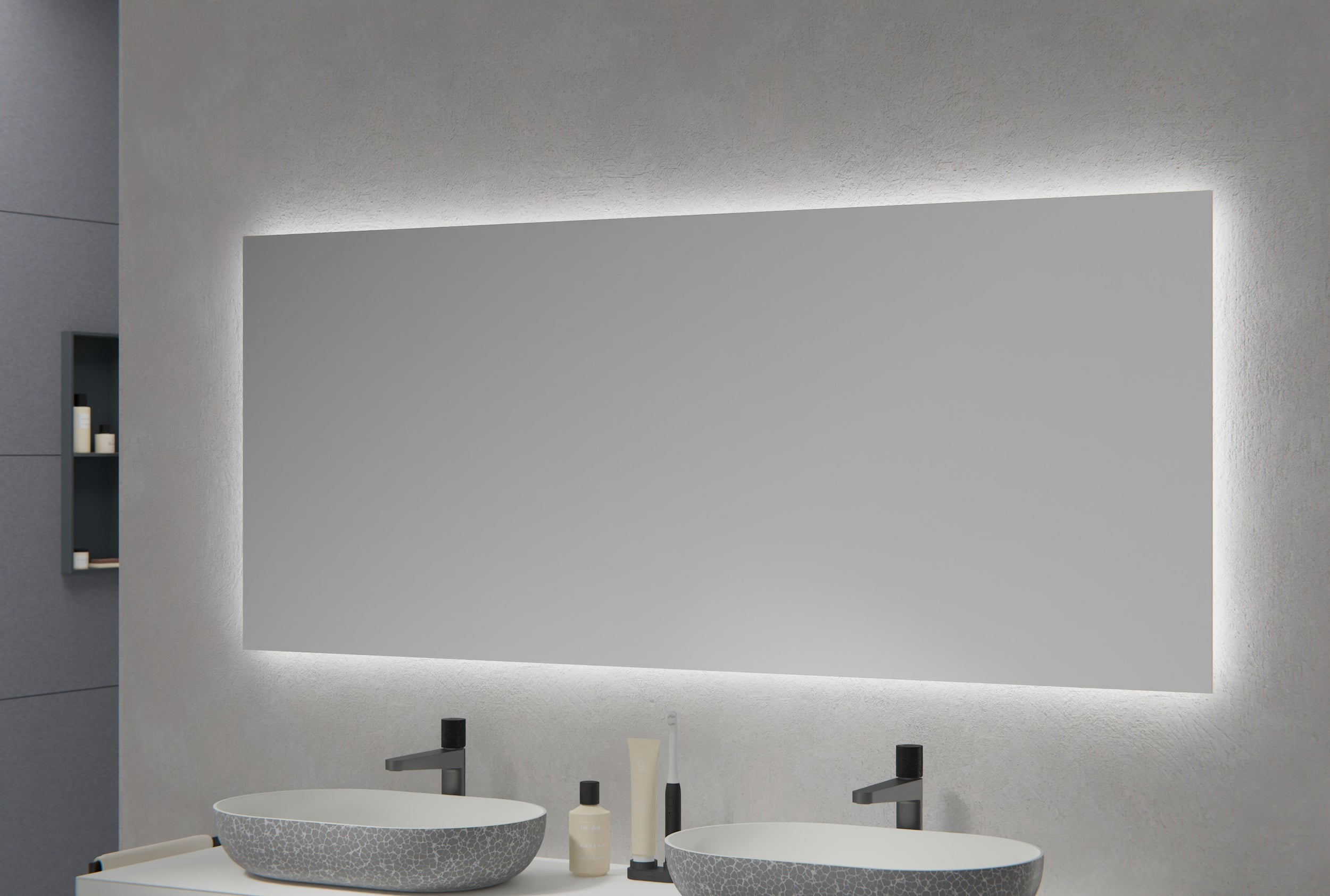 Miroir lumineux LED salle de bain 2137