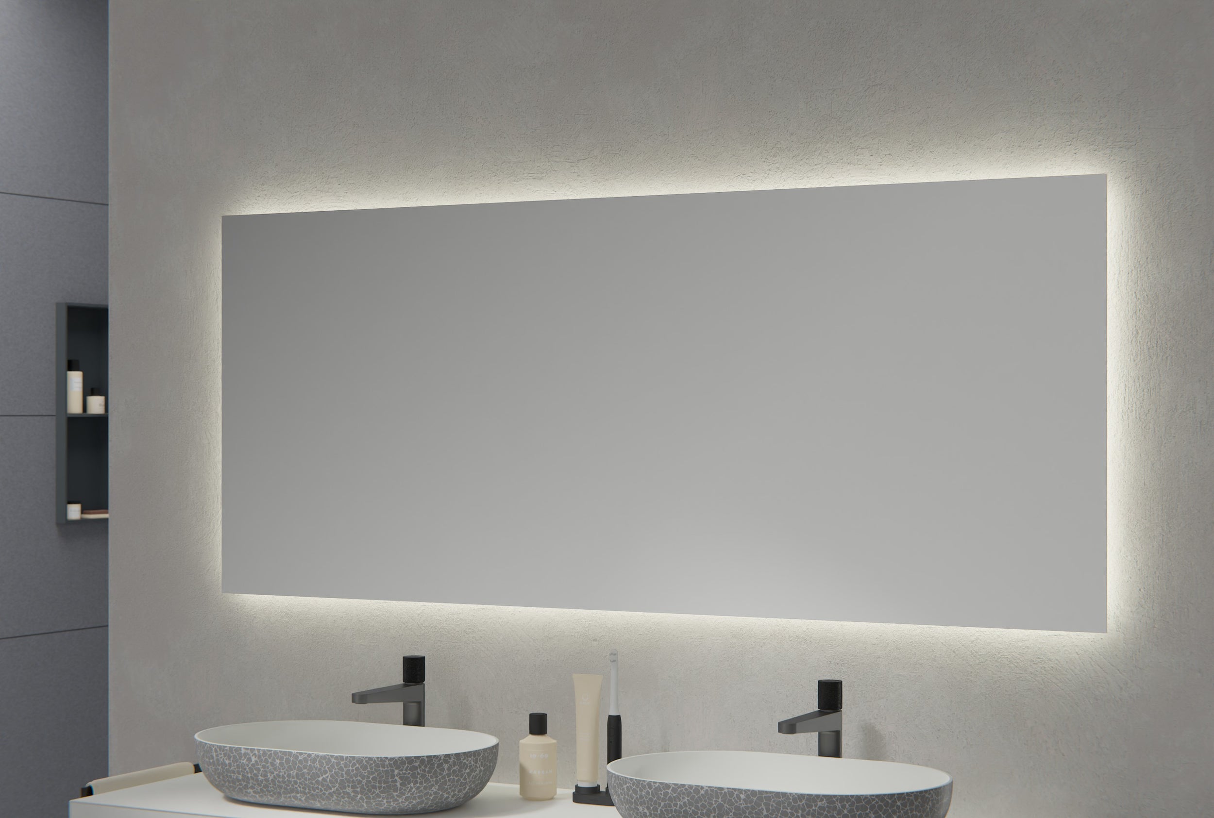 Miroir lumineux LED salle de bain 2137