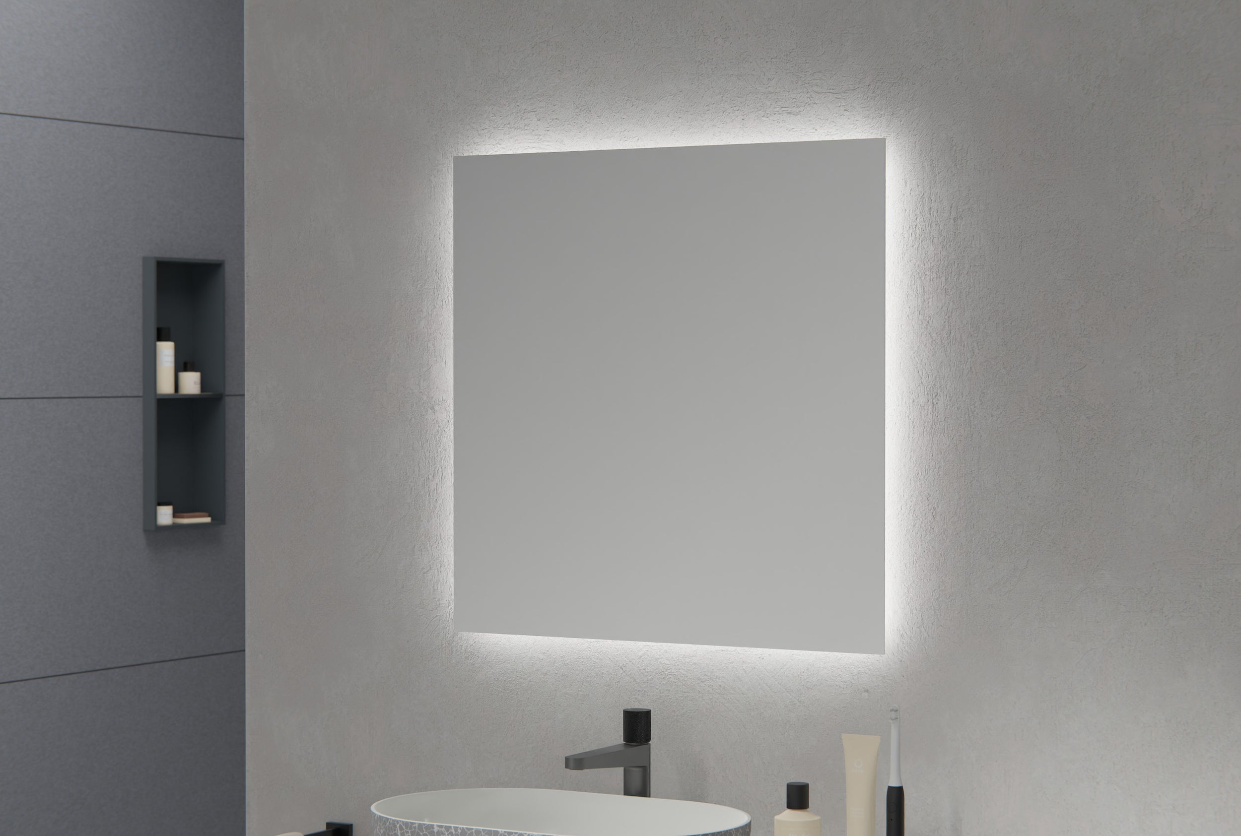 Miroir lumineux LED salle de bain 2137