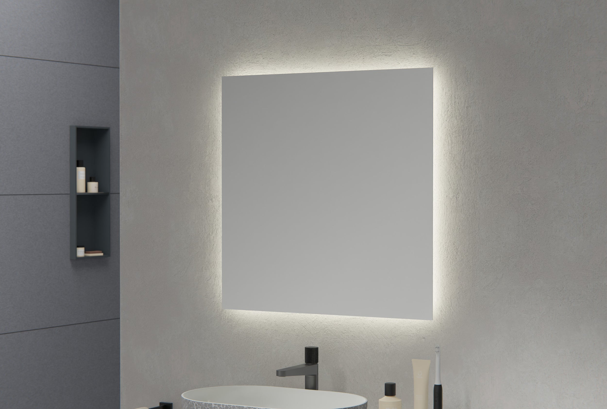 Miroir lumineux LED salle de bain 2137