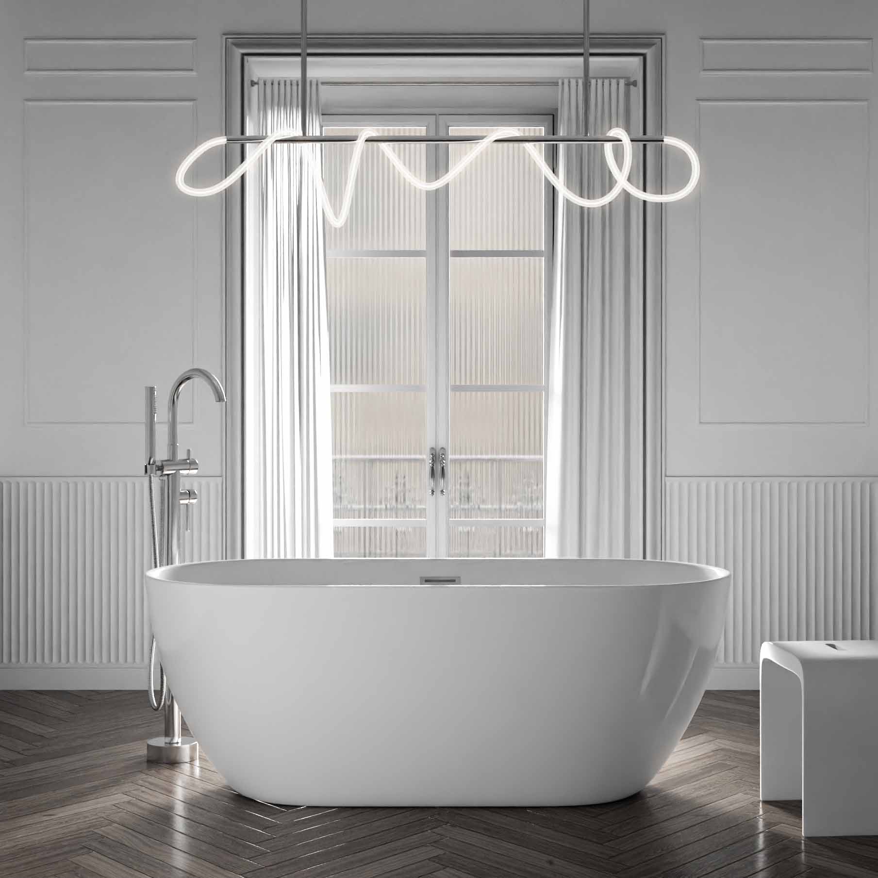 Freestanding bathtub JAZZ PLUS 2.0 Acryl 