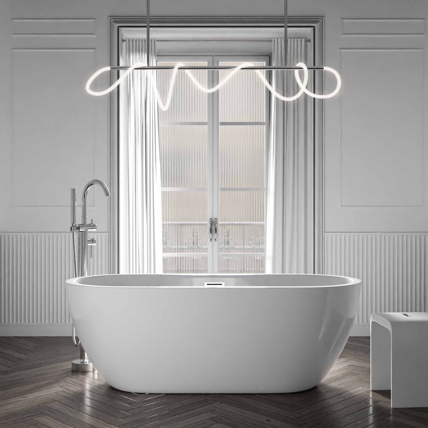 Freestanding bath ROMA PLUS 2.0 Acrylic