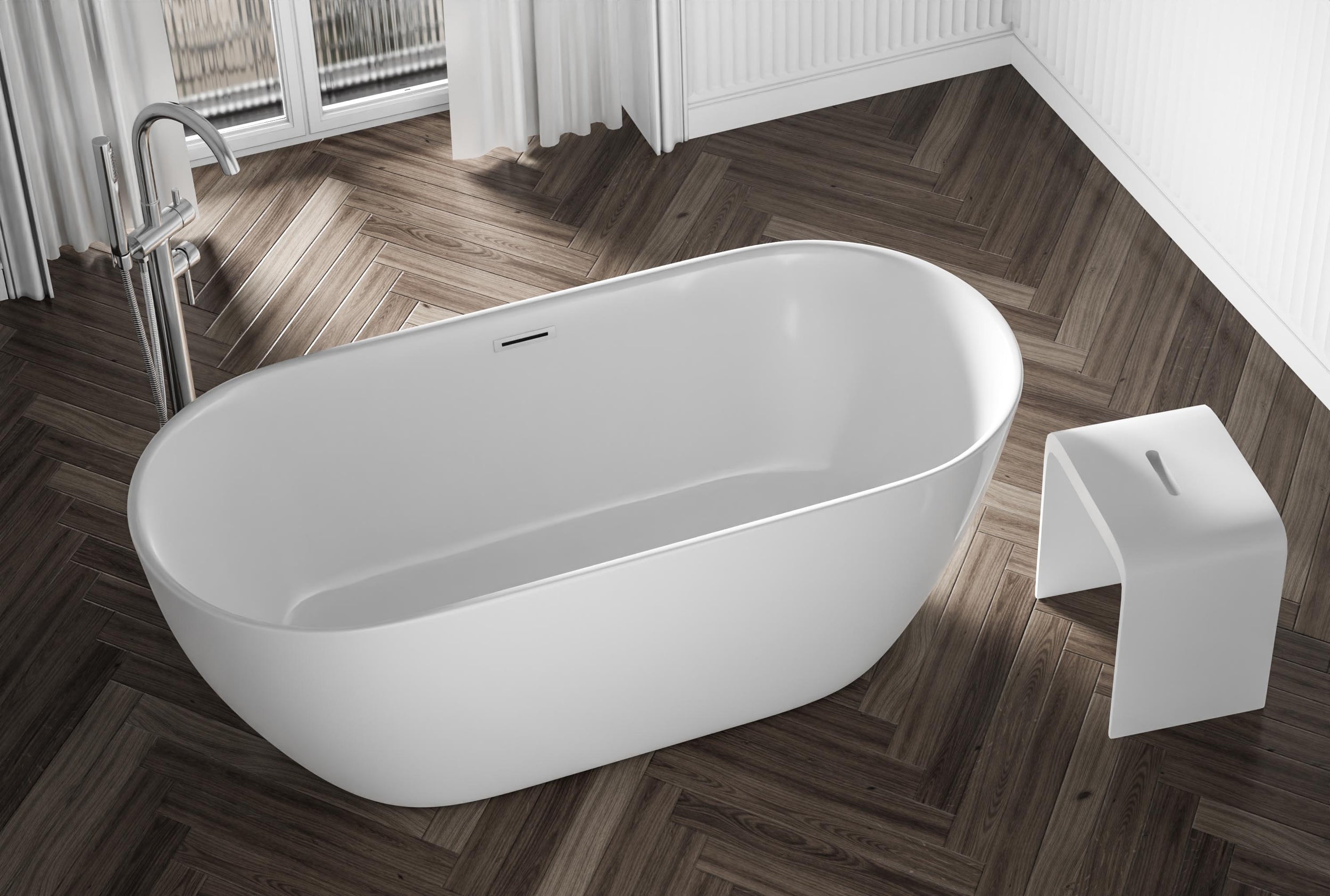 Freestanding bathtub JAZZ PLUS 2.0 Acryl 