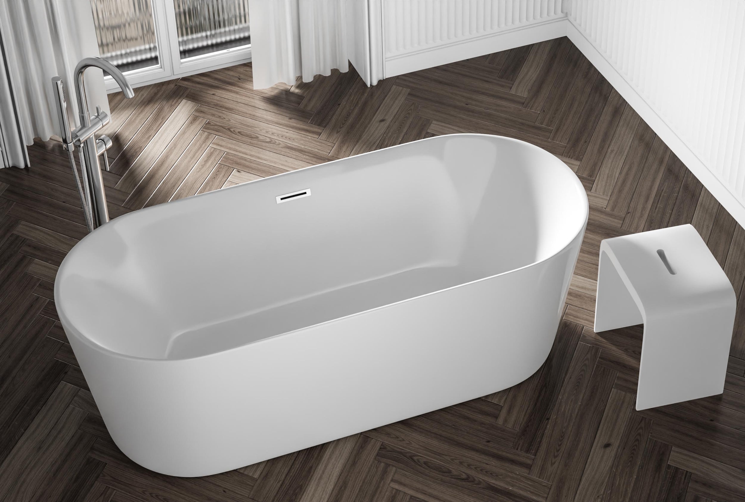 Freistehende Badewanne MIO 2.0 Acryl