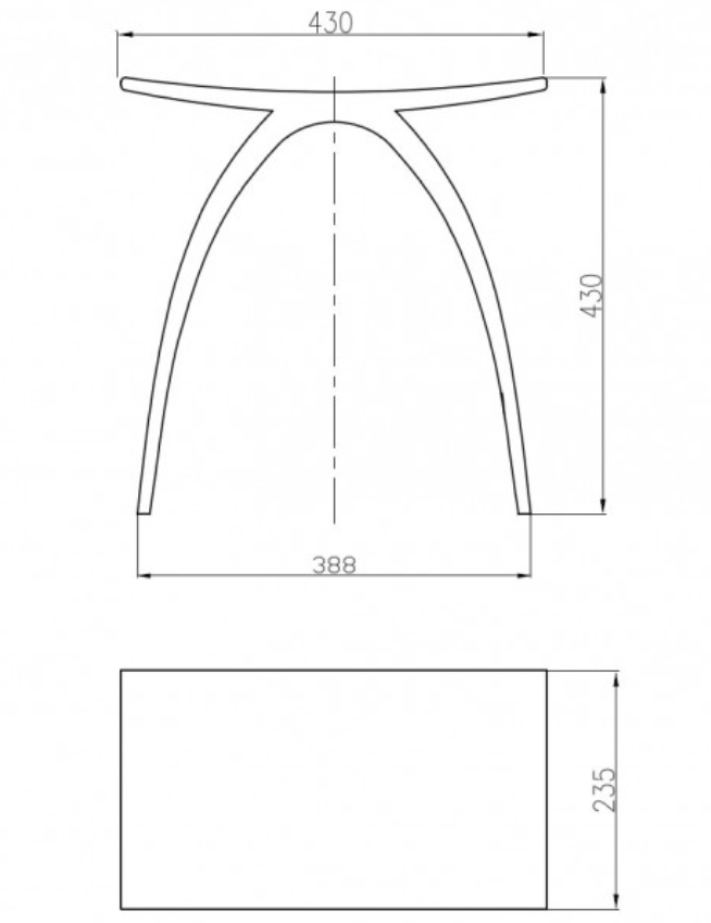 Bernstein Bathroom Seat PB4001