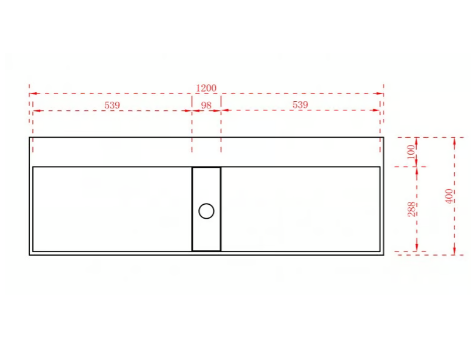 Wall-mounted washbasin Countertop basin TWG07