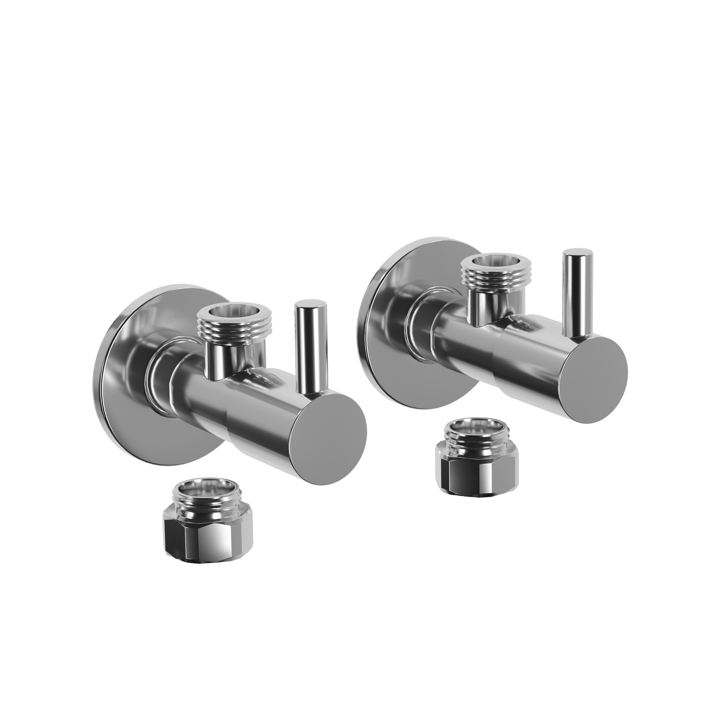 Design-hoekventiel 2-pack
