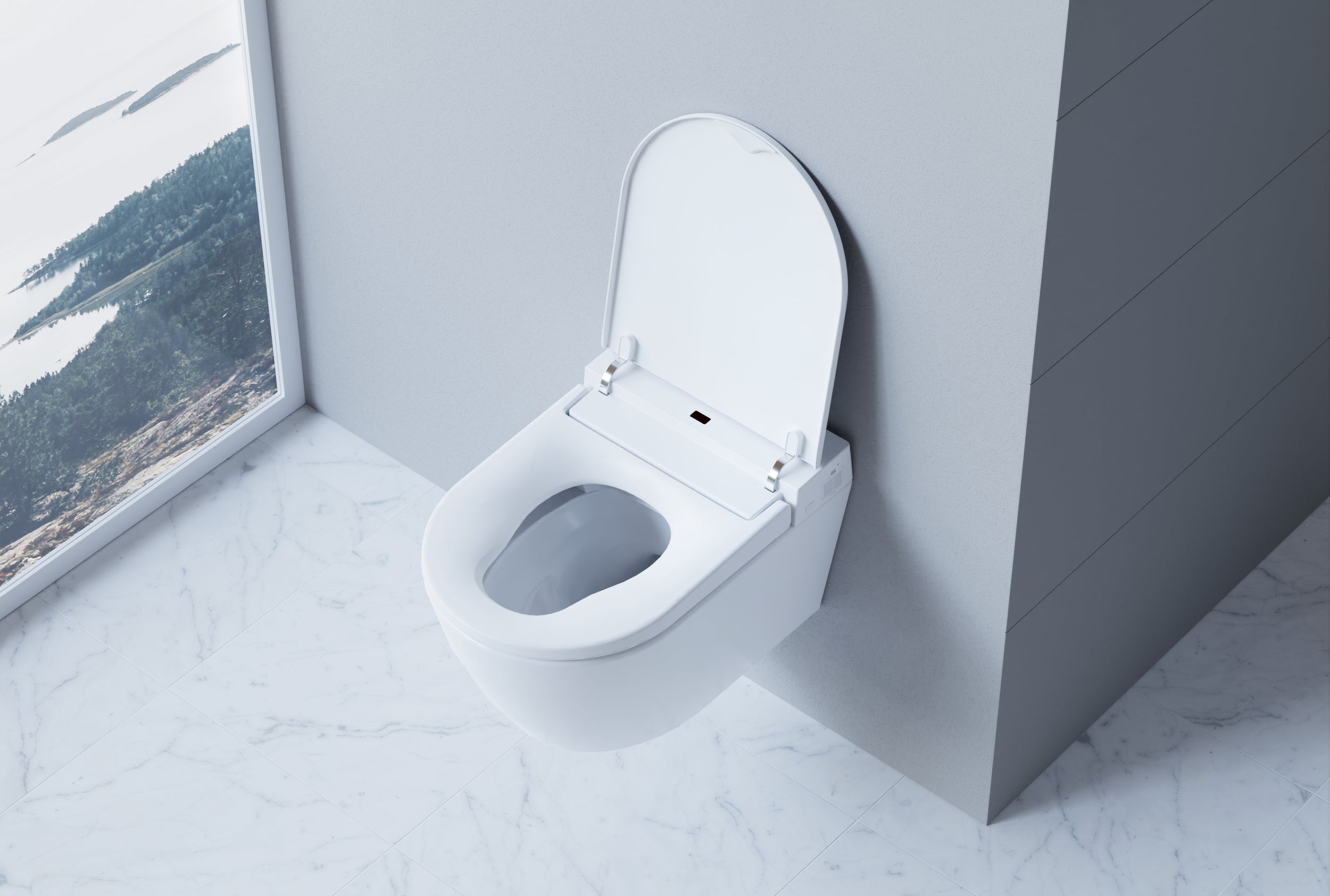 Douche toilet 540 PRO Wit