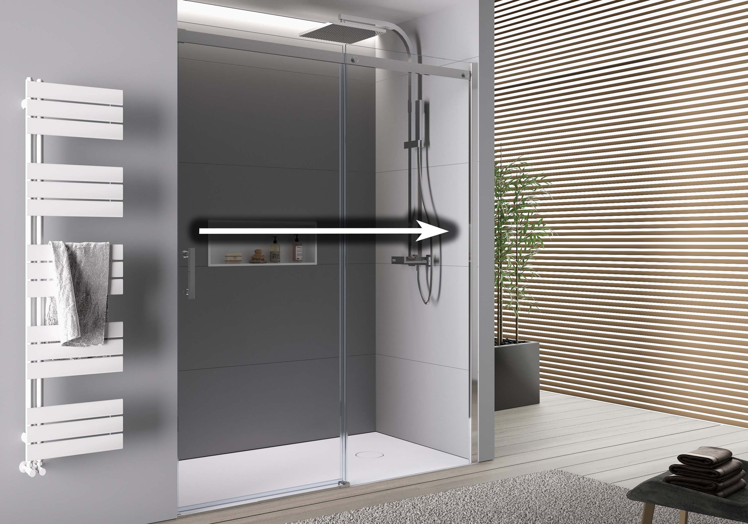 Nisdouche met schuifdeur DX806A FLEX