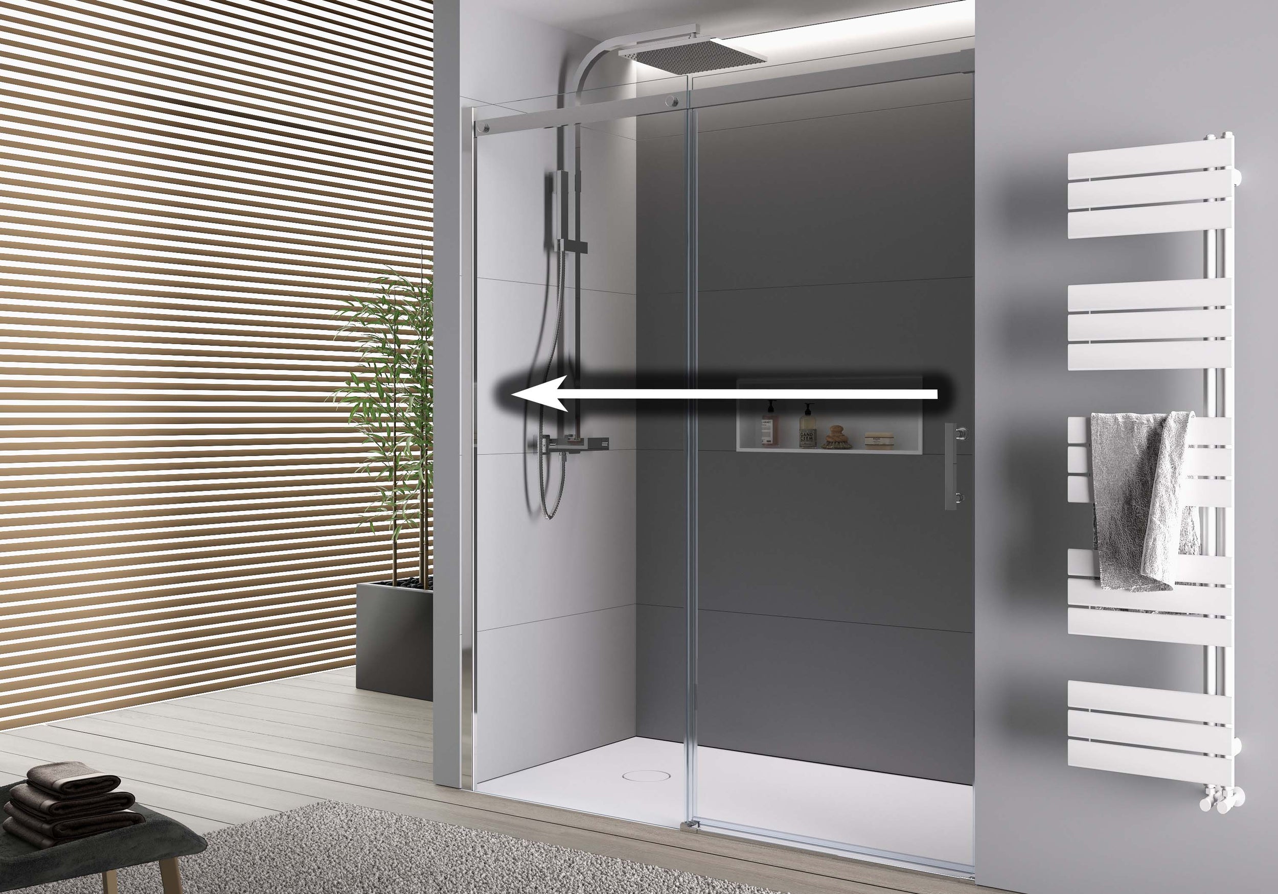 Nisdouche met schuifdeur DX806A FLEX
