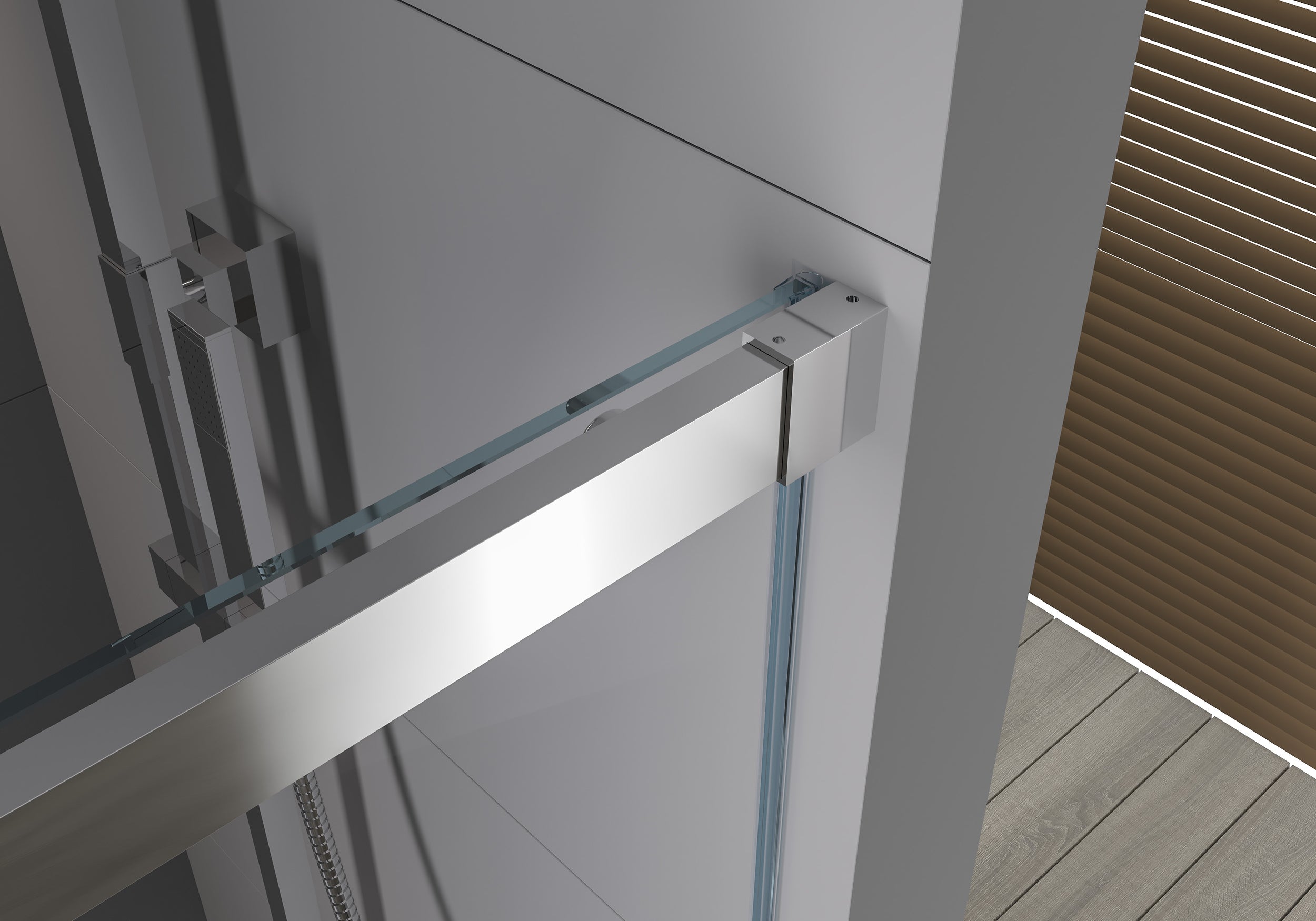 Soft-Close Sliding Door Shower Enclosurer DX906 FLEX