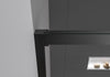 Soft-Close Sliding Door Shower Enclosure DX906 FLEX - Matt Black profiles - 8 mm Nano glass - selectable width 