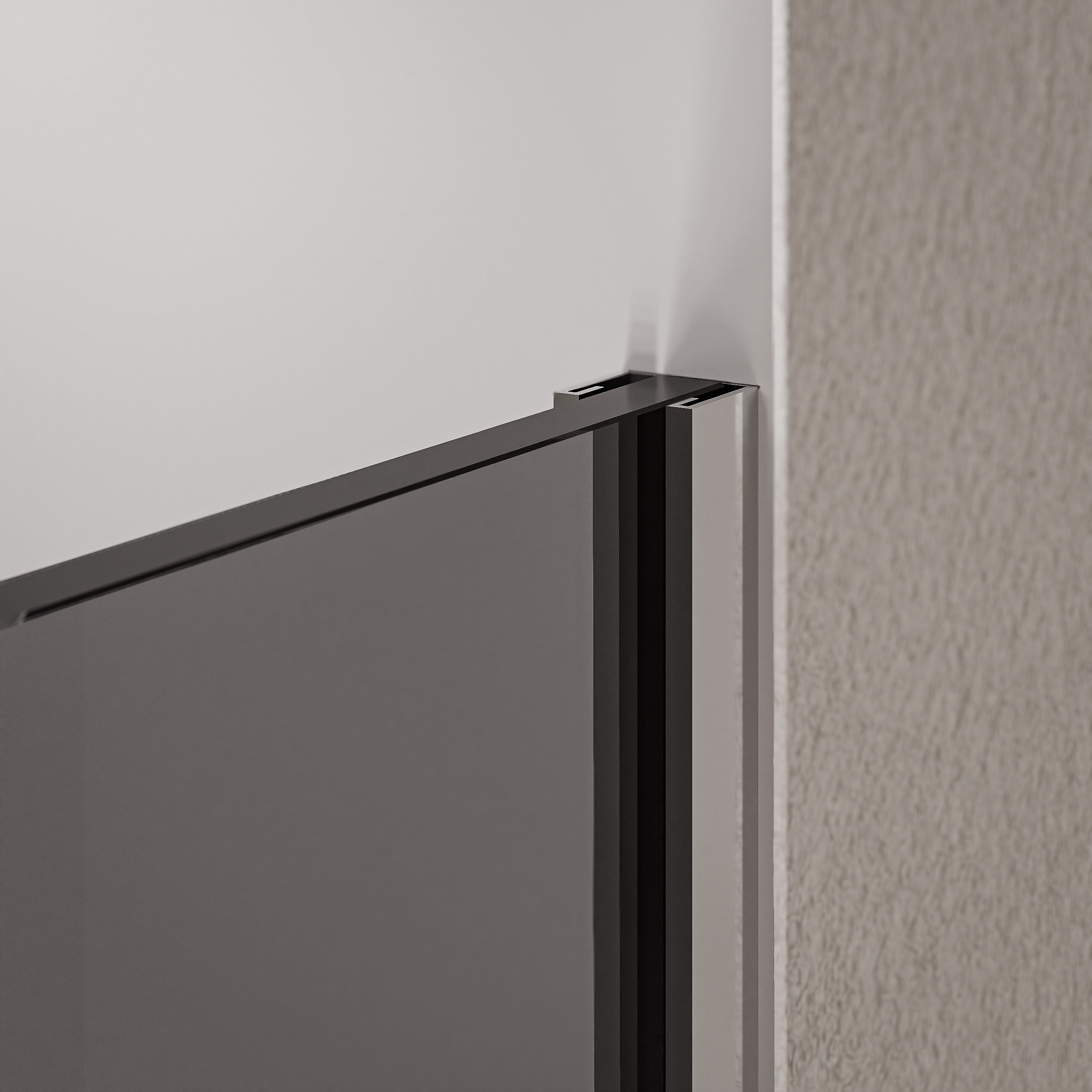 Inloop 10 mm Nano grijs glas EX102