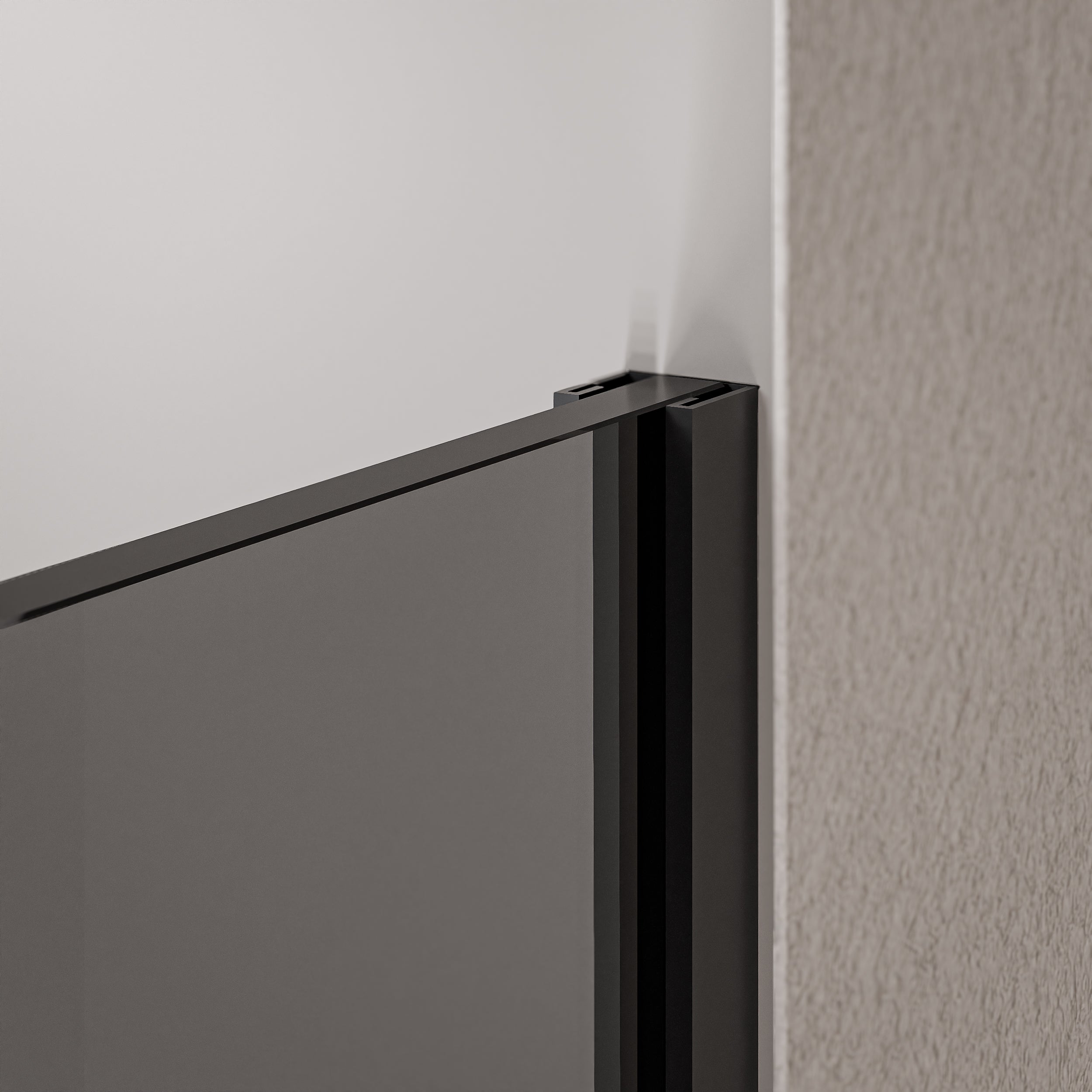 Inloop 10 mm Nano grijs glas EX102