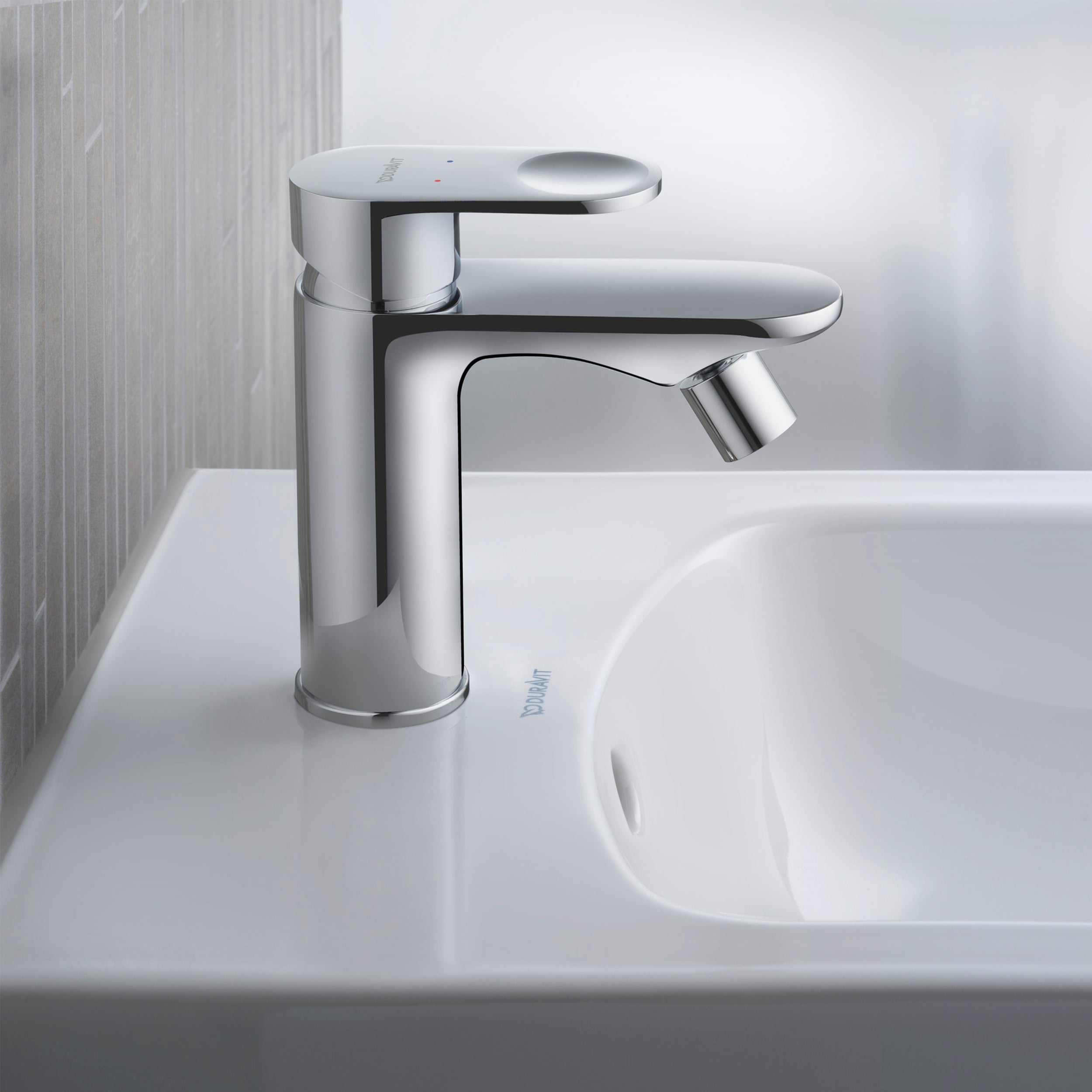 Duravit B.3 bidetmengkraan, chroom