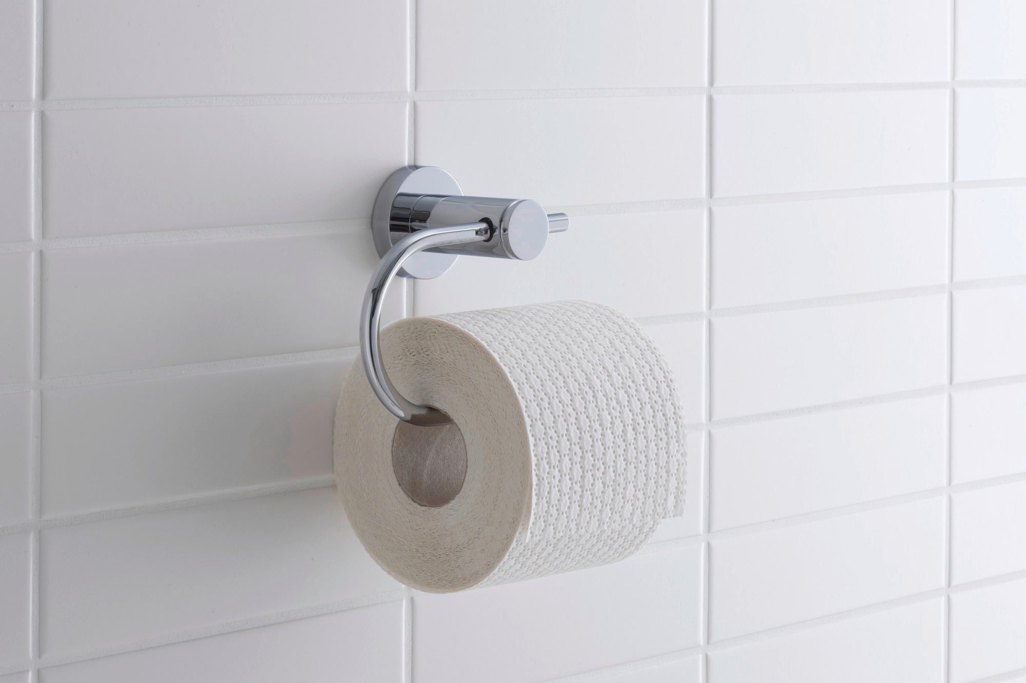 Duravit D-Code paper roll holder for 1 roll