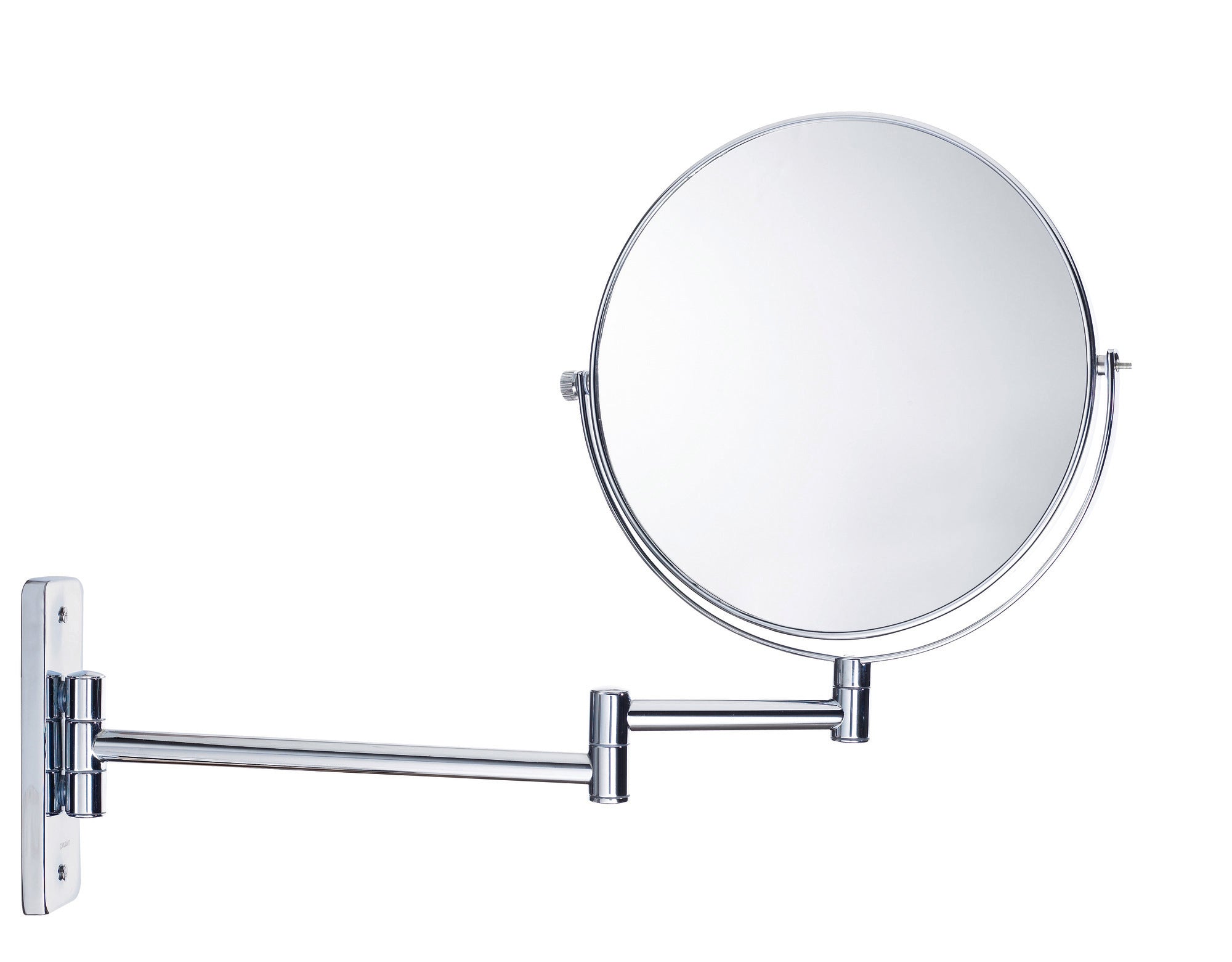 Duravit D-Code Kosmetikspiegel, schwenkbar, Ø 20 cm,  Chrom