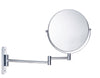 Duravit D-Code badmeubelspiegel, draaibaar, Ø 20 cm, chroom