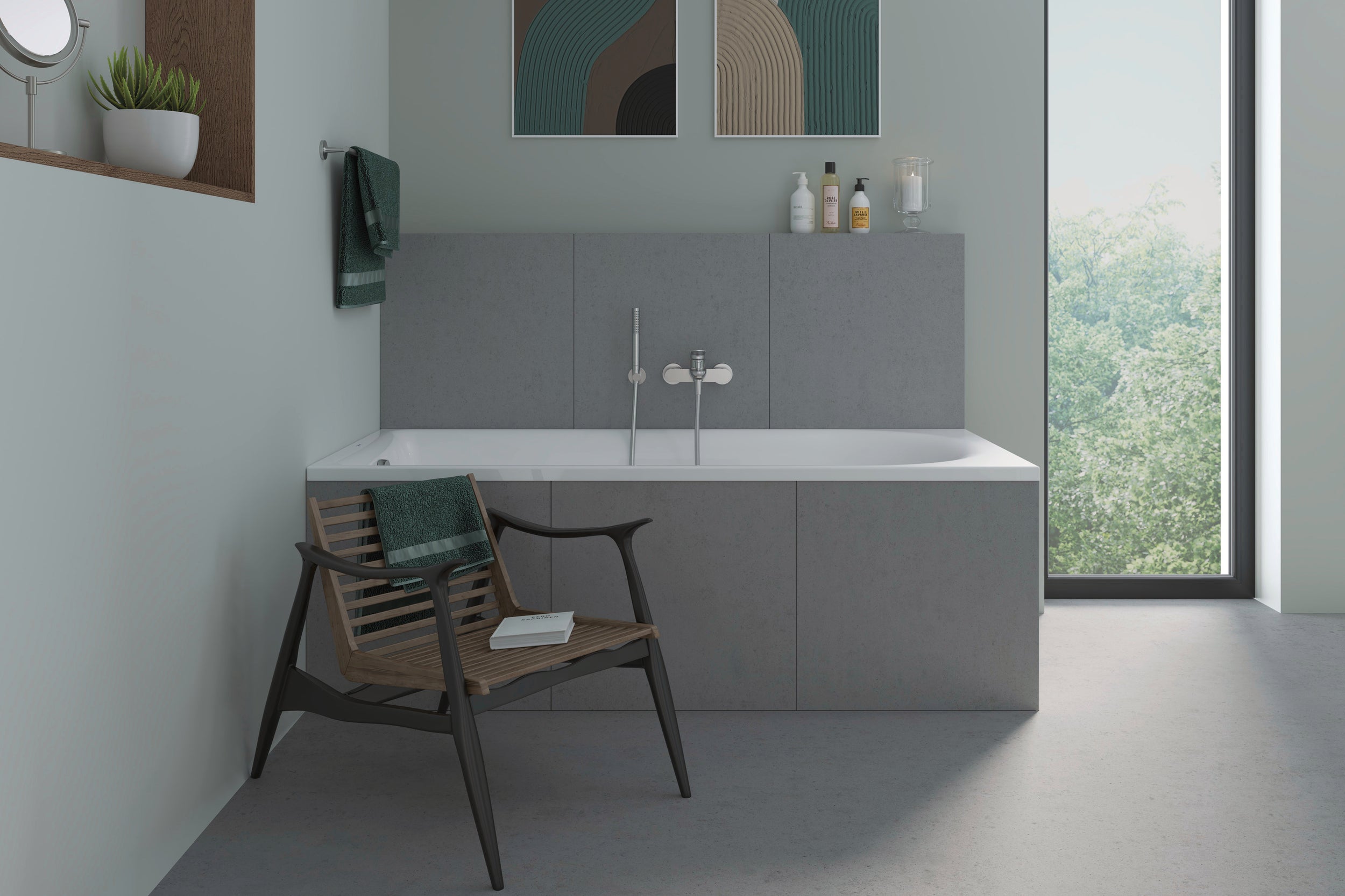 Duravit Wave ééngreeps opbouw badmengkraan 