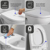 Duravit Univavo universele WC-bril met soft-close, rond