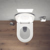 Duravit Soleil wall-hung WC set with toilet seat - concealed fixing