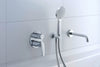 Duravit DuraVelez bath spout, chrome