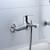 Duravit DuraVelez badmengkraan, opbouw, 2 verbruikers, chroom