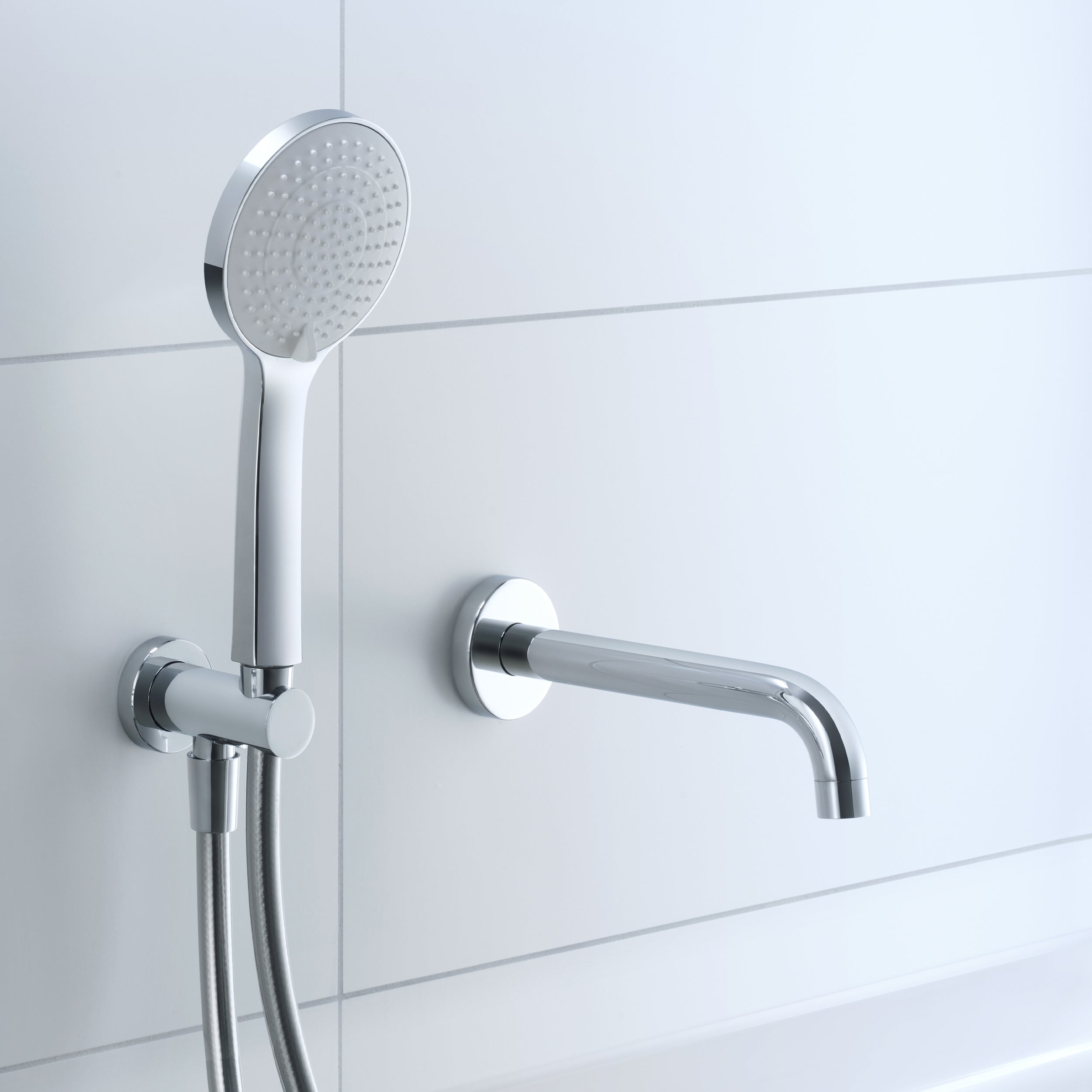 Duravit DuraVelez bath spout, chrome