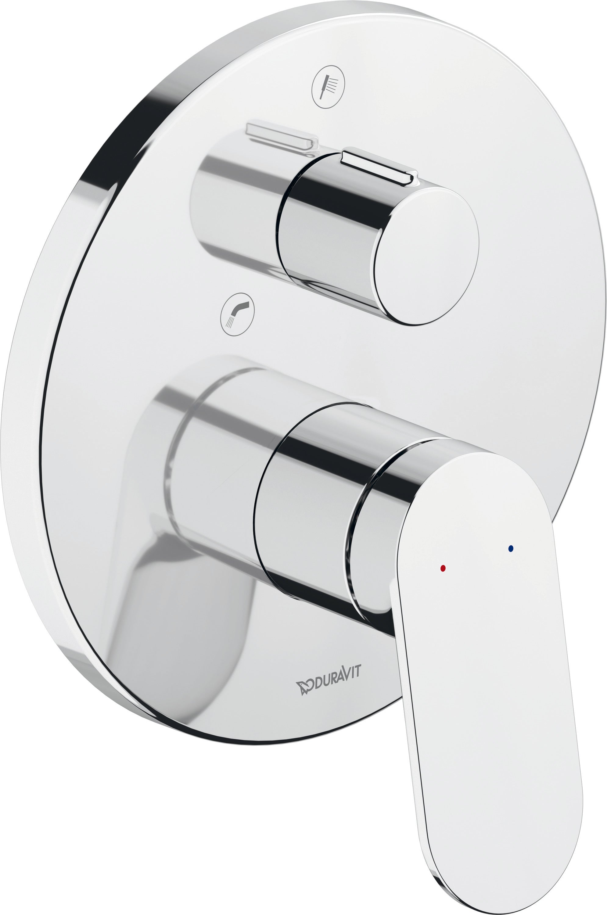 Duravit Wave single-lever bath mixer concealed