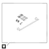 Duravit Starck T handdoekhouder