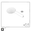 Duravit universal hand shower