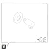 Duravit coude de raccordement mural universel
