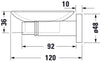 Duravit D-Code Seifenschale Ø10cm für 1 Seife