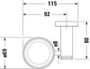 Duravit D-Code tandenborstelbeker