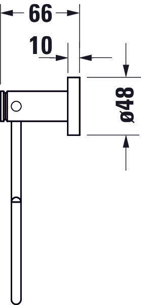 Duravit D-Code Handtuchring