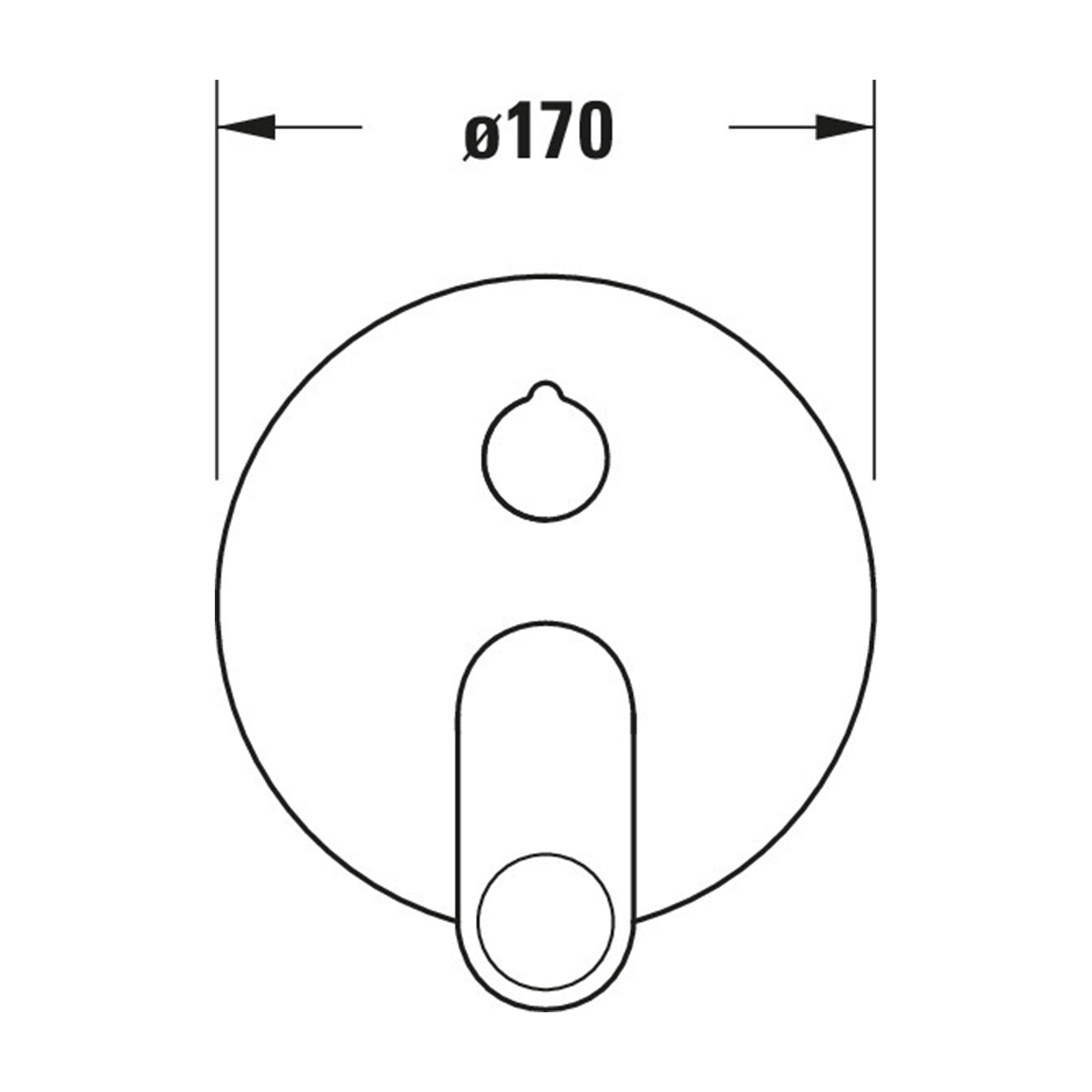 Duravit B.3 Brausearmatur mit Umstellventil, Unterputz, 2 Verbraucher, Chrom