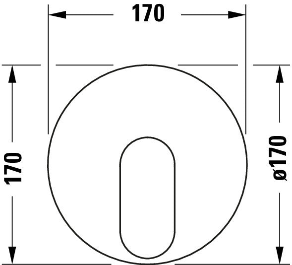 Duravit Wave eengreepsmengkraan voor douche, inbouw